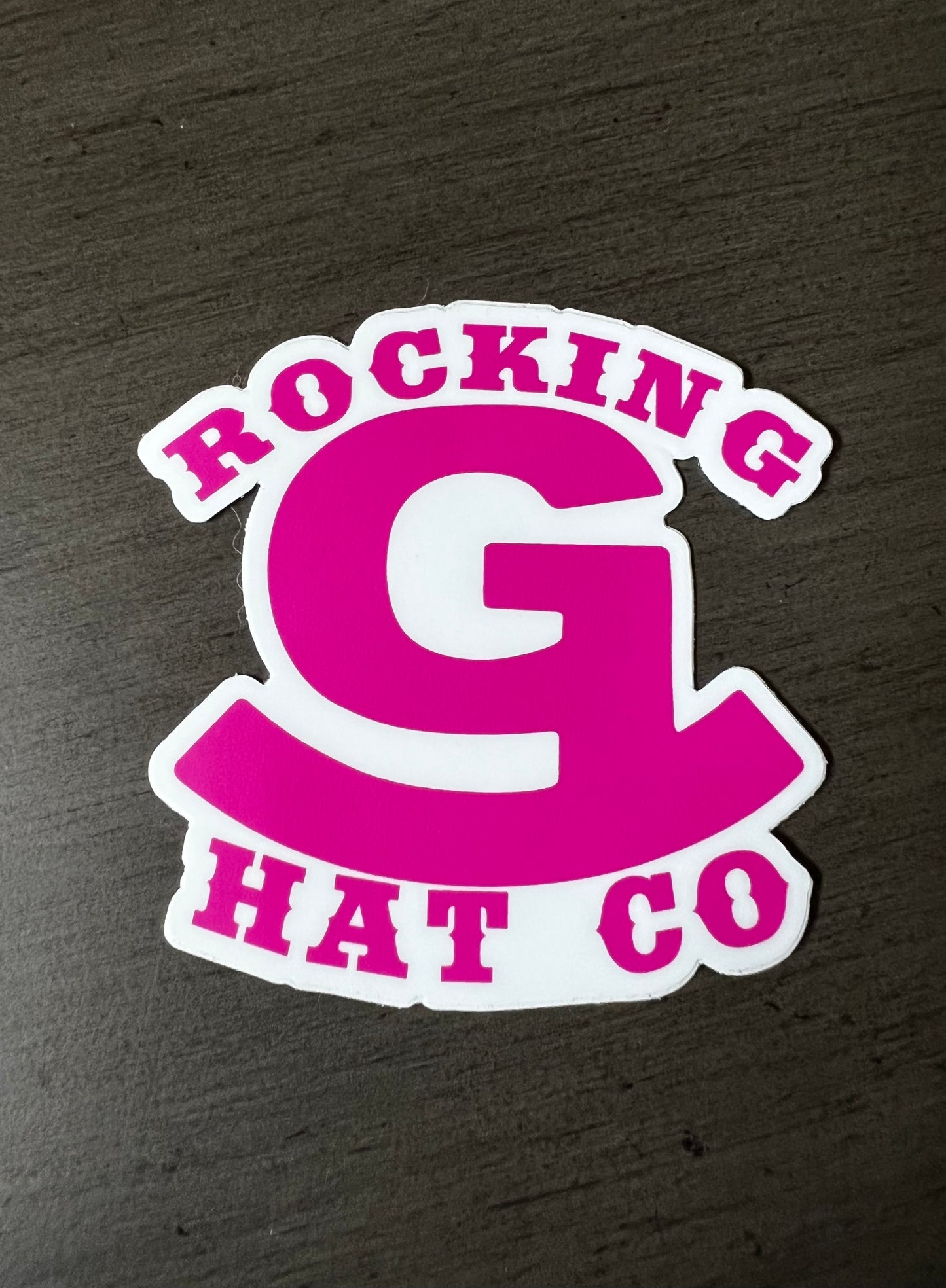 Pink Brand Sticker